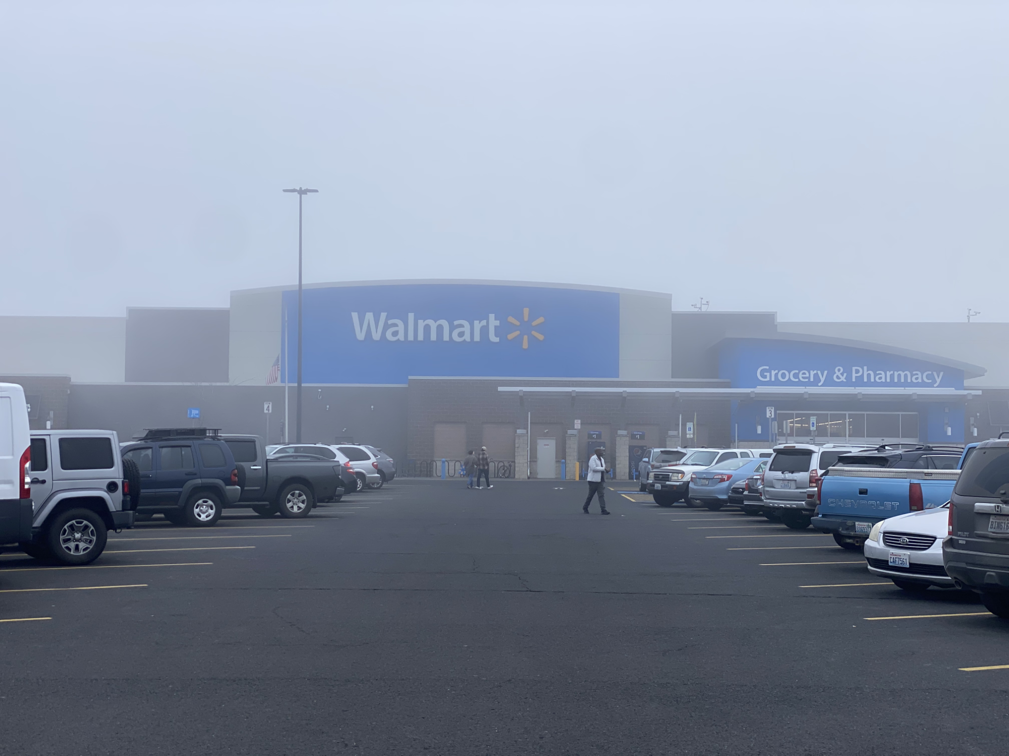 Wal-Mart Exterior in Pullman Washington
