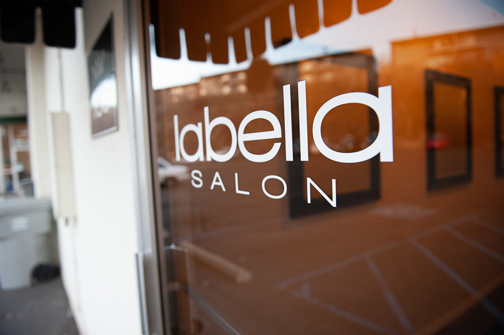 Exterior of the LaBella Salon
