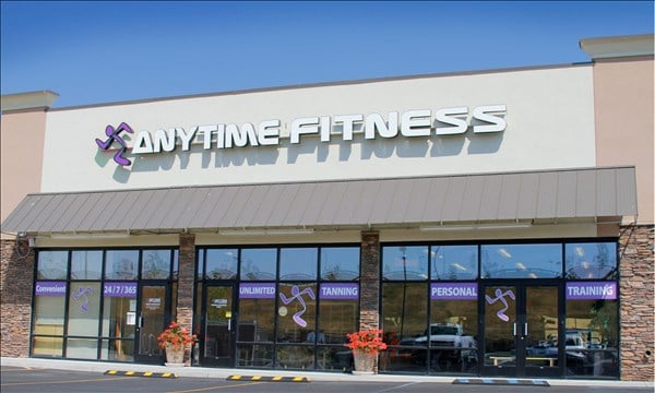 Exterior of Anytime Fitness in Pullman Washington